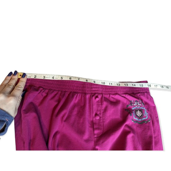 Fashion Bug Dark Pink Pajama Set Size XL - Picture 13 of 16